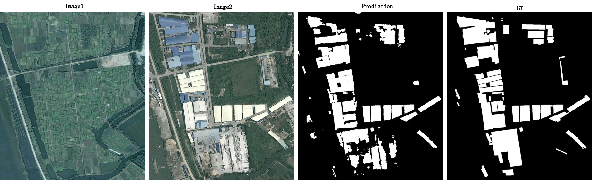 变化检测预测图
